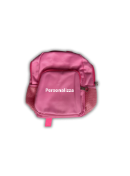 Zaino Rosa Bambina Personalizzato