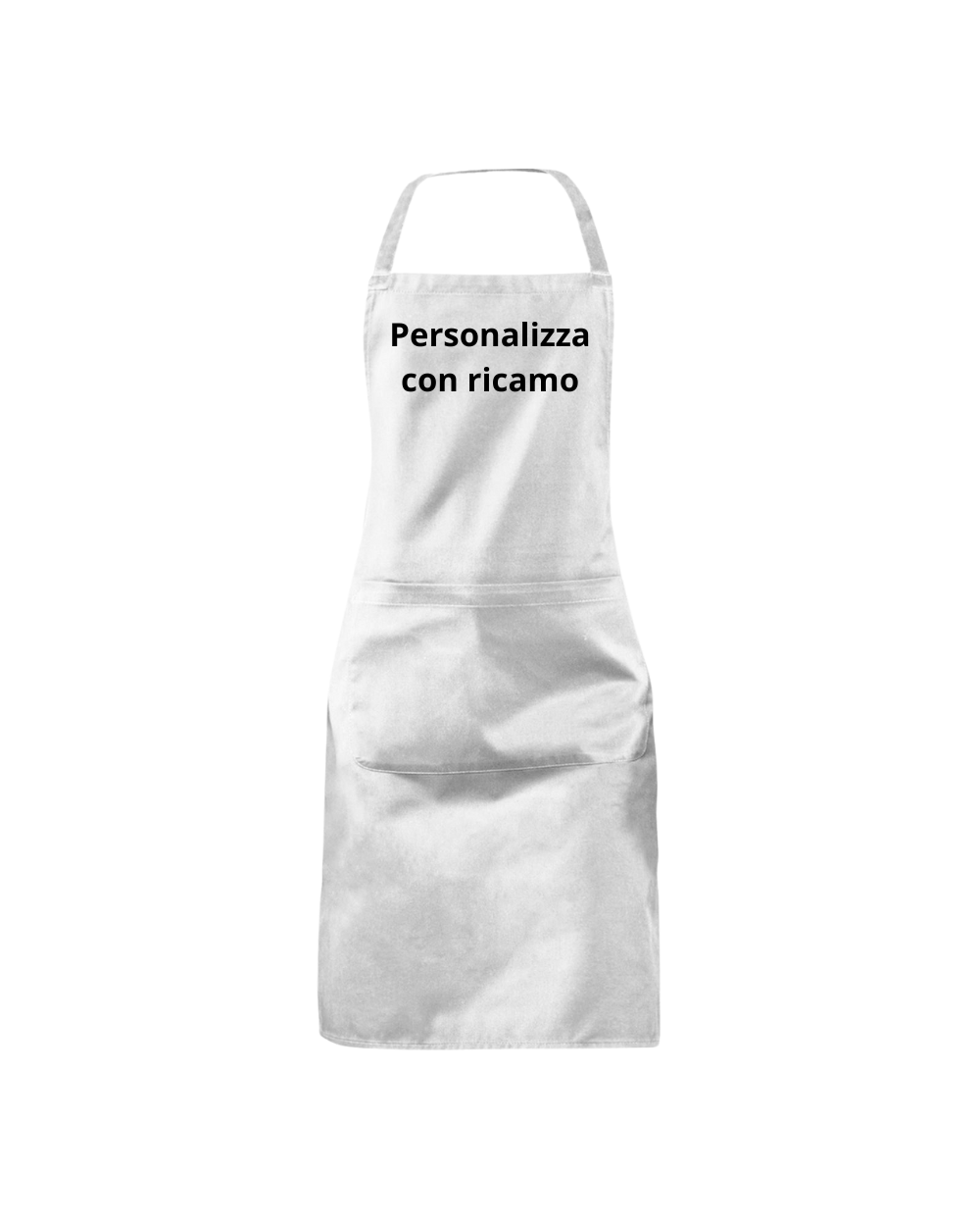 Grembiule Classico Apron lungo Ricamato