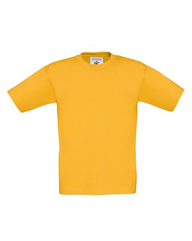 T-Shirt Bambino B&C 190g Manica Corta Ricamata