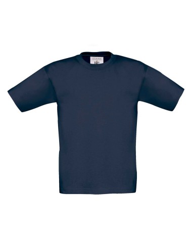 T-Shirt Bambino B&C 190g Manica Corta Ricamata